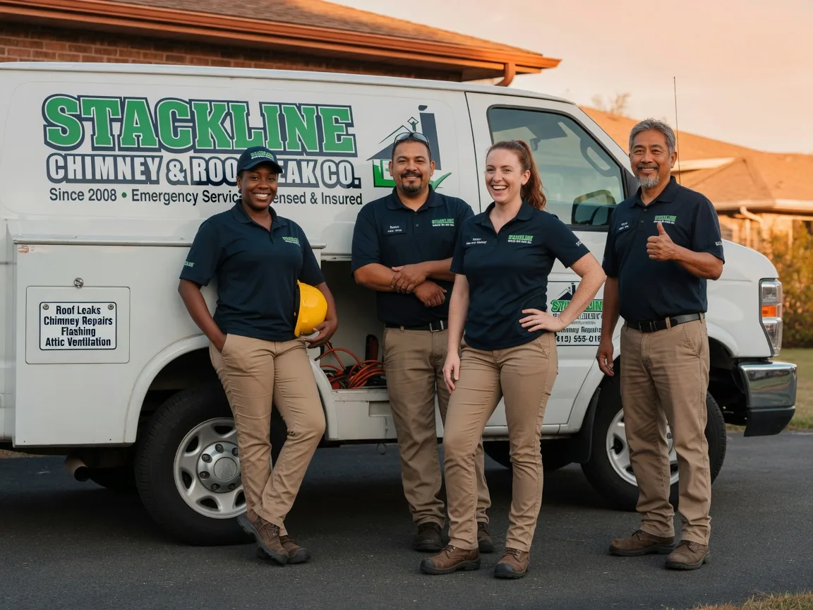 Chimney flashing repair company in Renner, SD